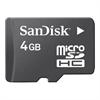 Sandisk flash memory card - 4 GB - microSDHC SDSDQ-4096-A11M